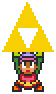 Zelda III Link Triforce